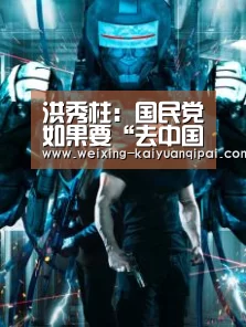 洪秀柱:国民党如果要“去中国化” 不如解散算了“开元棋牌”(图2) 开元棋牌官网